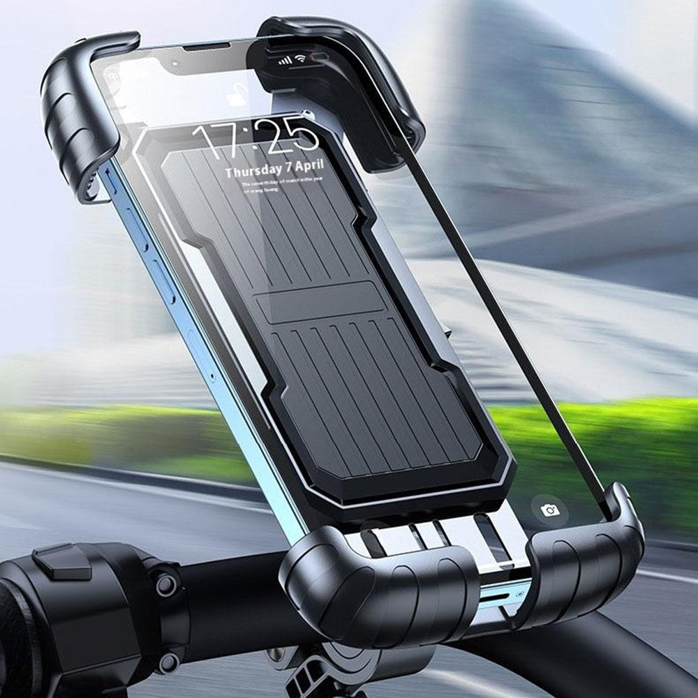 Shock-Absorbing Handlebar Phone Mount – image 3