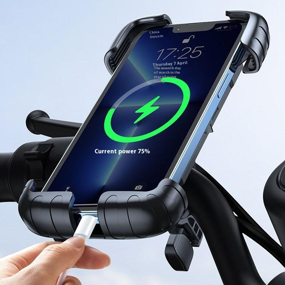 Shock-Absorbing Handlebar Phone Mount – image 5