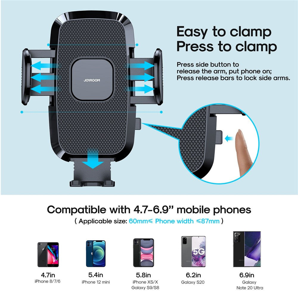 JOYROOM JR-ZS259 Air Vent Car Phone Mount – image 7