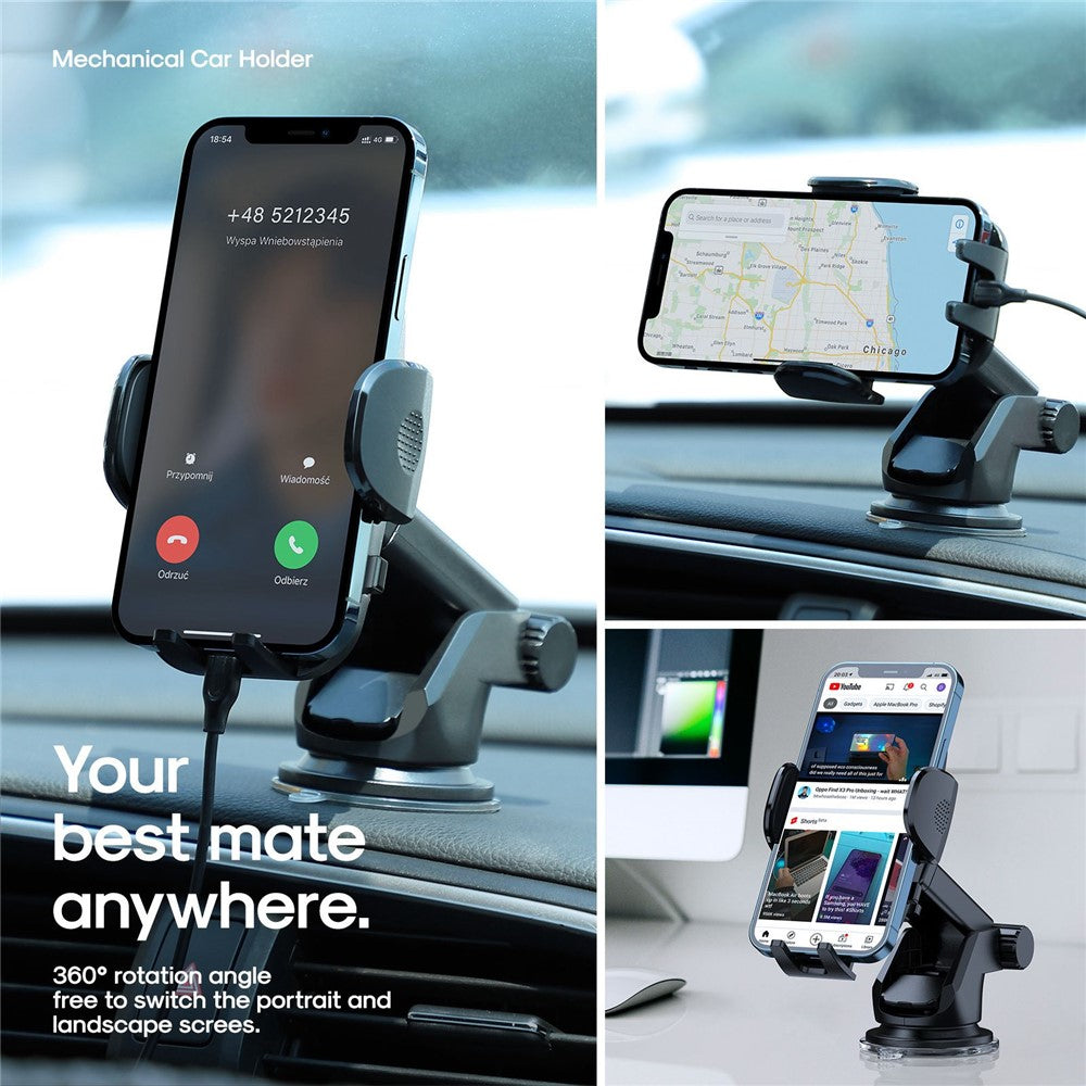 JOYROOM JR-ZS259 Suction Cup Dashboard Phone Mount – image 2