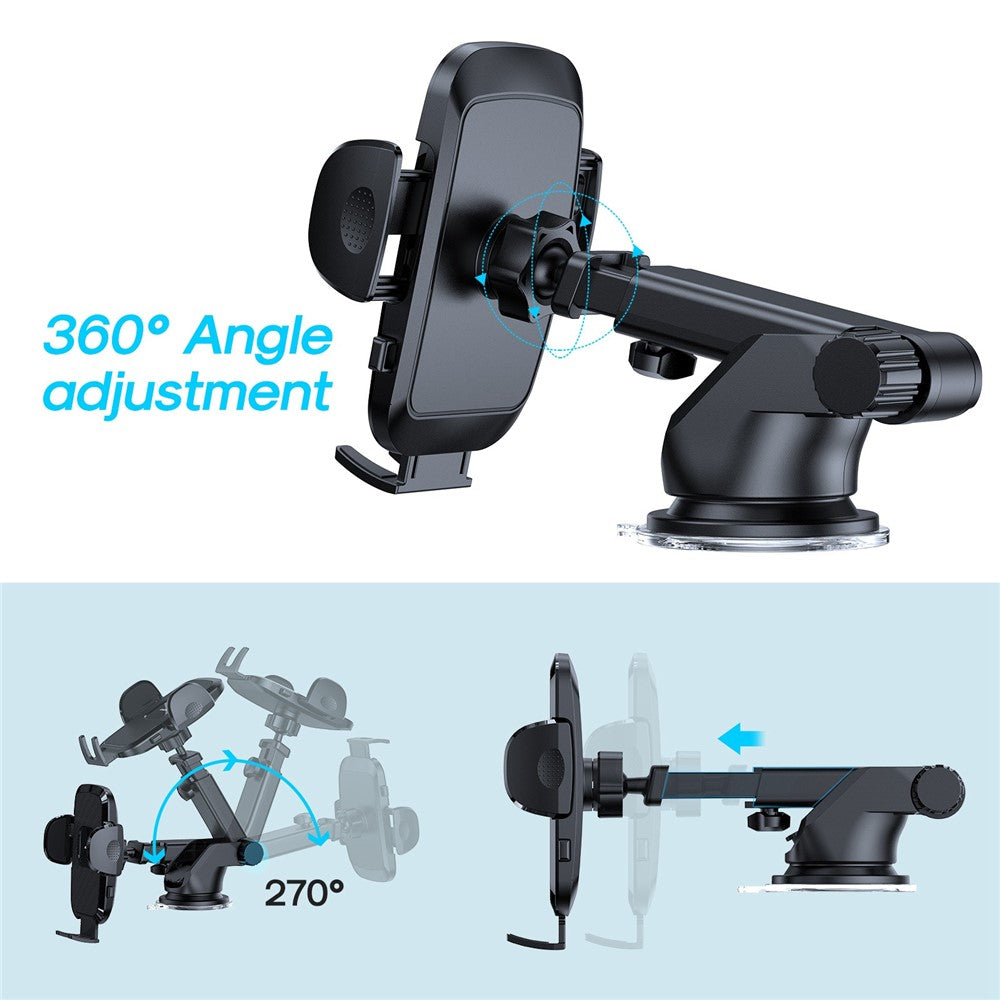 JOYROOM JR-ZS259 Suction Cup Dashboard Phone Mount – image 4