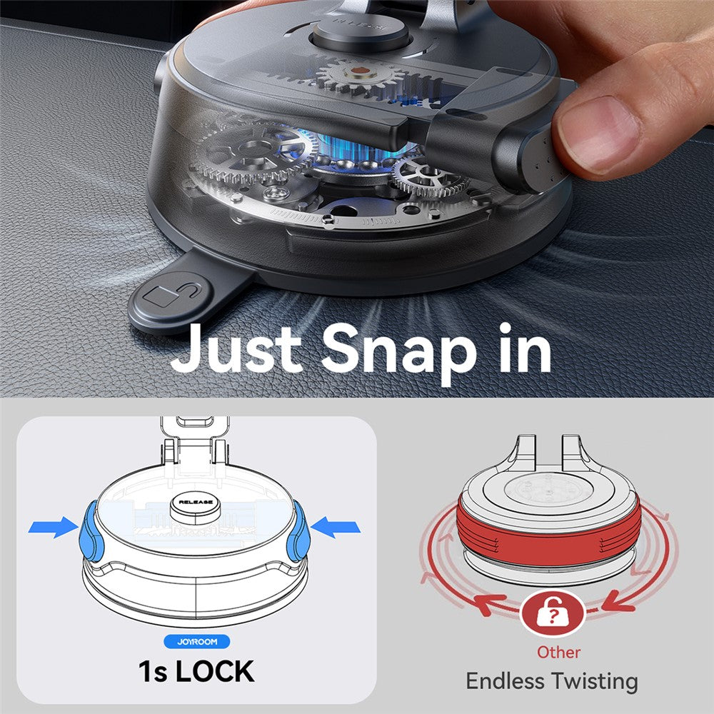 JOYROOM JR-ZS510 Foldable Magnetic Car Phone Holder – image 3