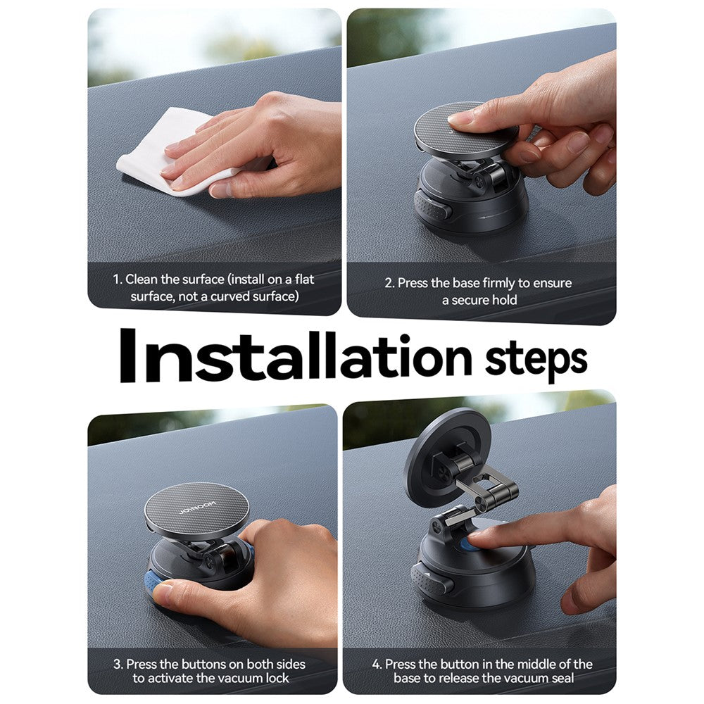 JOYROOM JR-ZS510 Foldable Magnetic Car Phone Holder – image 6