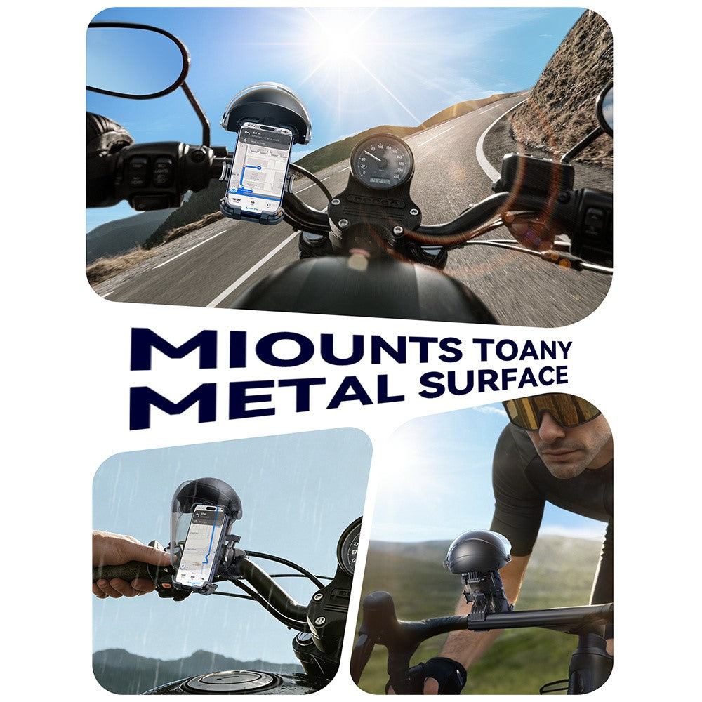 JOYROOM JR-ZS526 Bike & Motorcycle Phone Mount with Sunshade – image 6