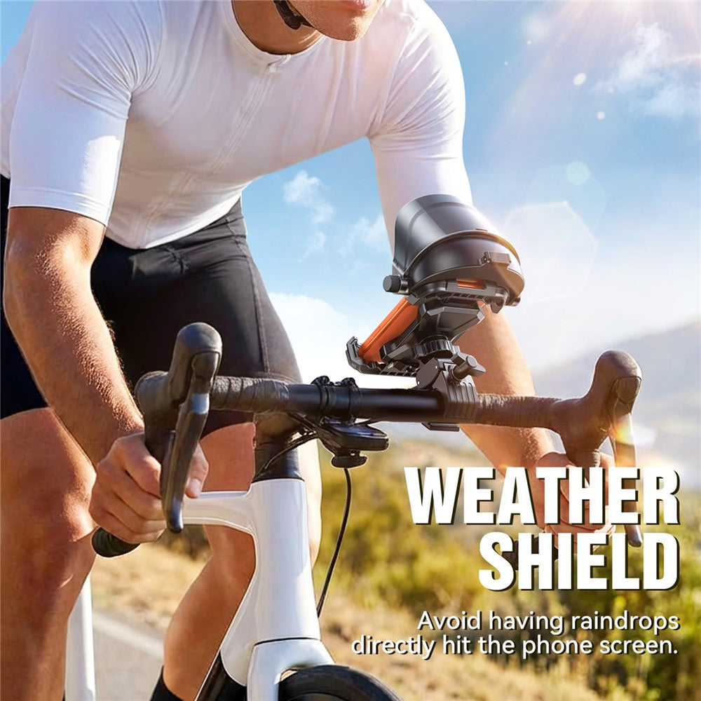 JOYROOM JR-ZS528 Bike Phone Holder with Sunshade – image 4