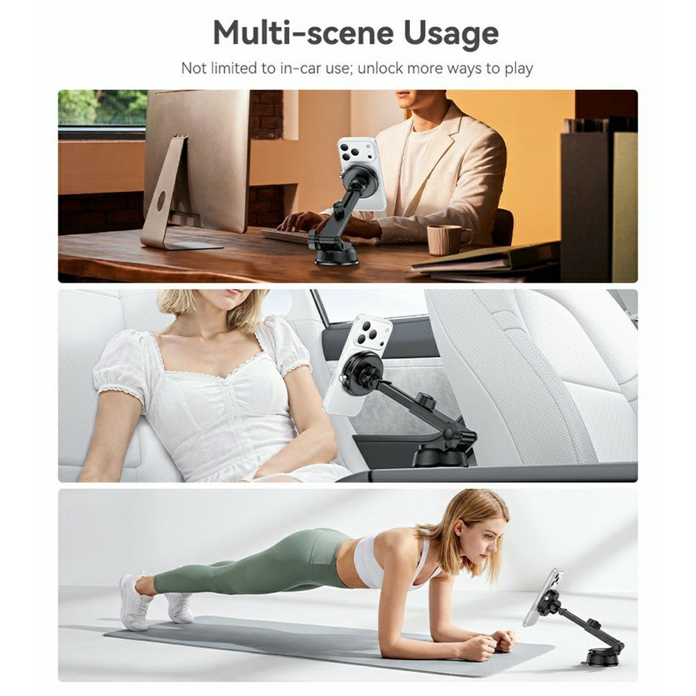 YESIDO C284 2-in-1 Magnetic Suction Car Phone Mount – image 10