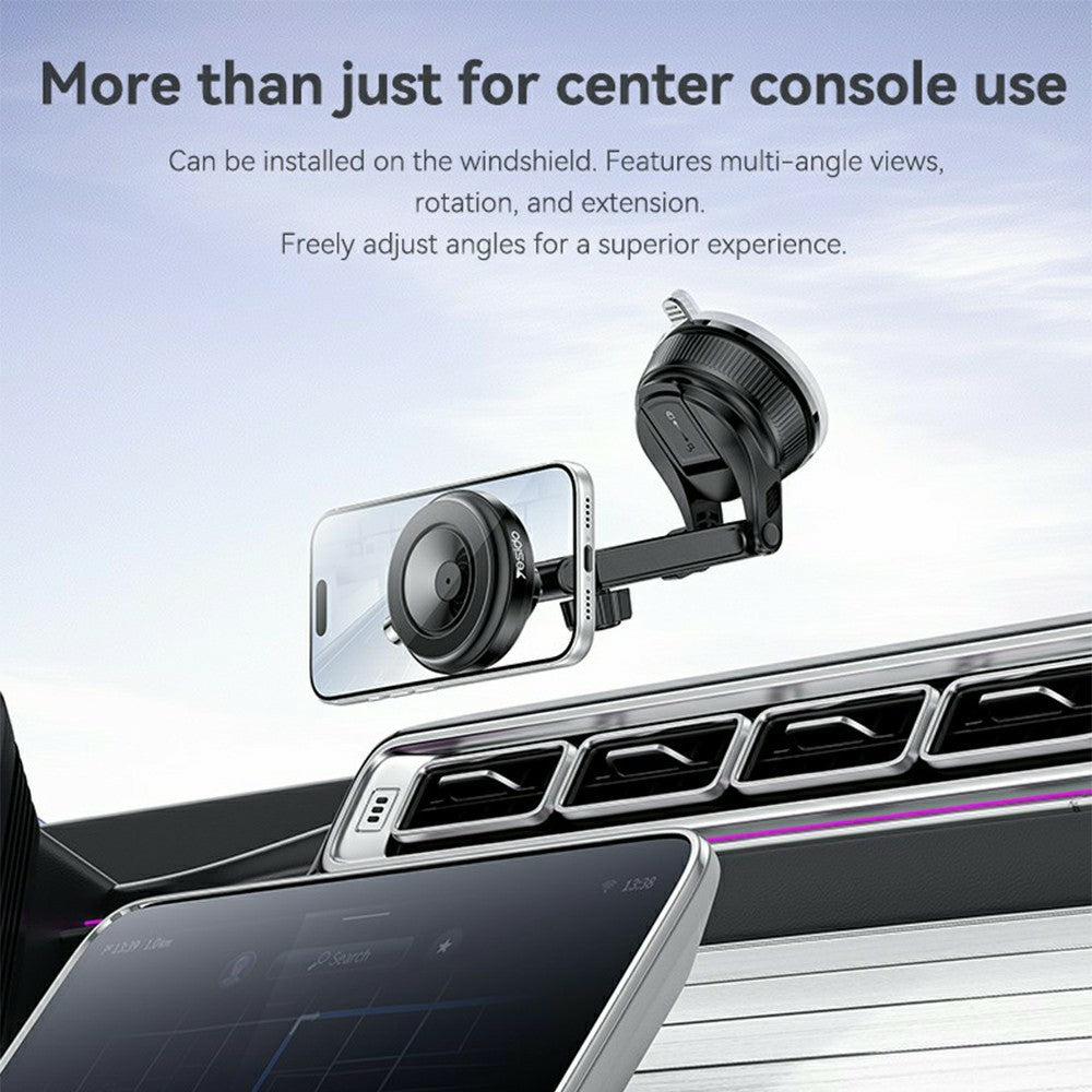 YESIDO C284 2-in-1 Magnetic Suction Car Phone Mount – image 4