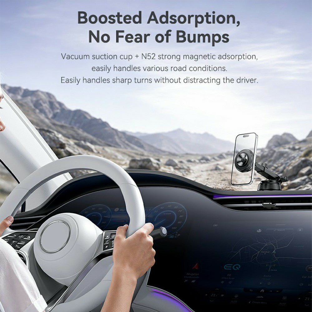 YESIDO C284 2-in-1 Magnetic Suction Car Phone Mount – image 5