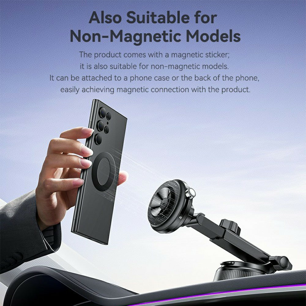 YESIDO C284 2-in-1 Magnetic Suction Car Phone Mount – image 8