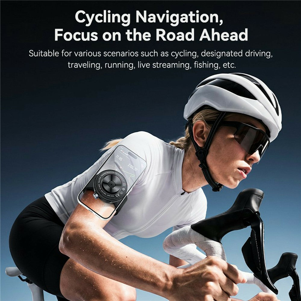 YESIDO C335 2-in-1 Magnetic Suction Phone Armband for Cycling – image 2