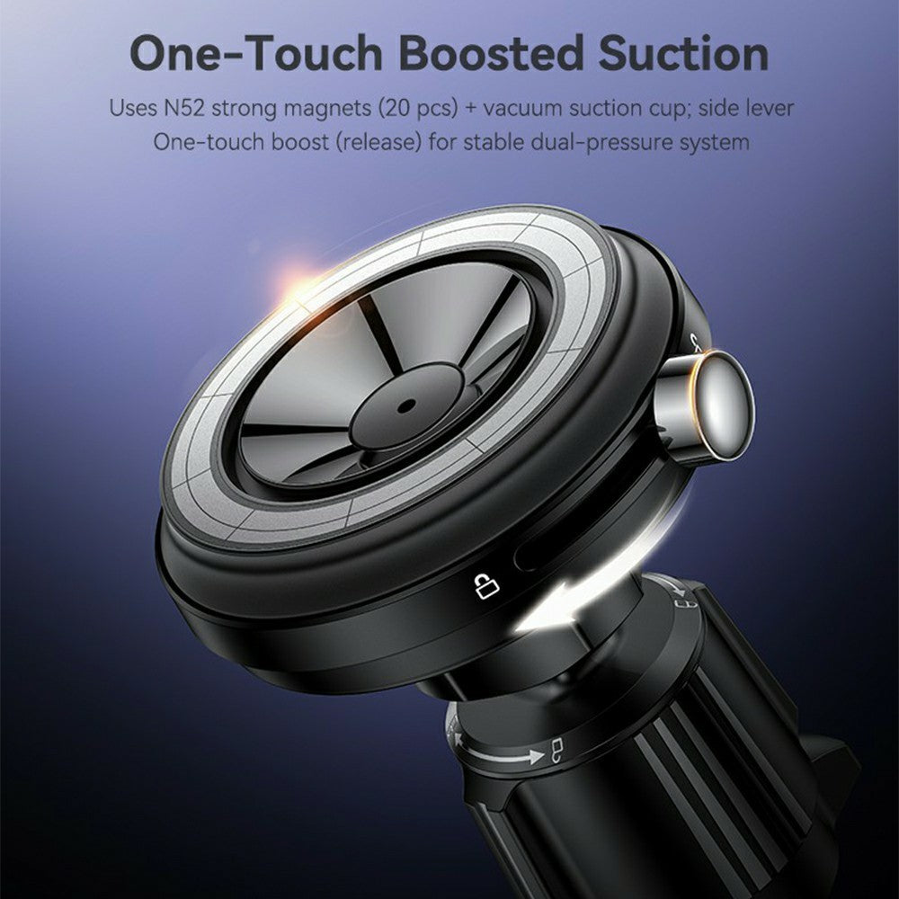YESIDO C258 2-in-1 Magnetic Suction Air Vent Car Phone Mount – image 8