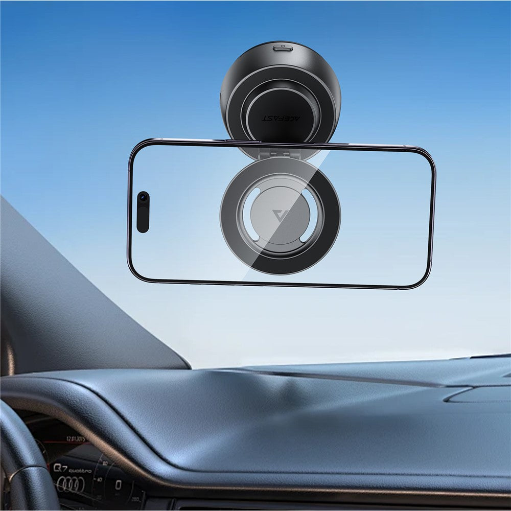 ACEFAST E54 Electric Suction Cup Magnetic Car Phone Holder – image 8