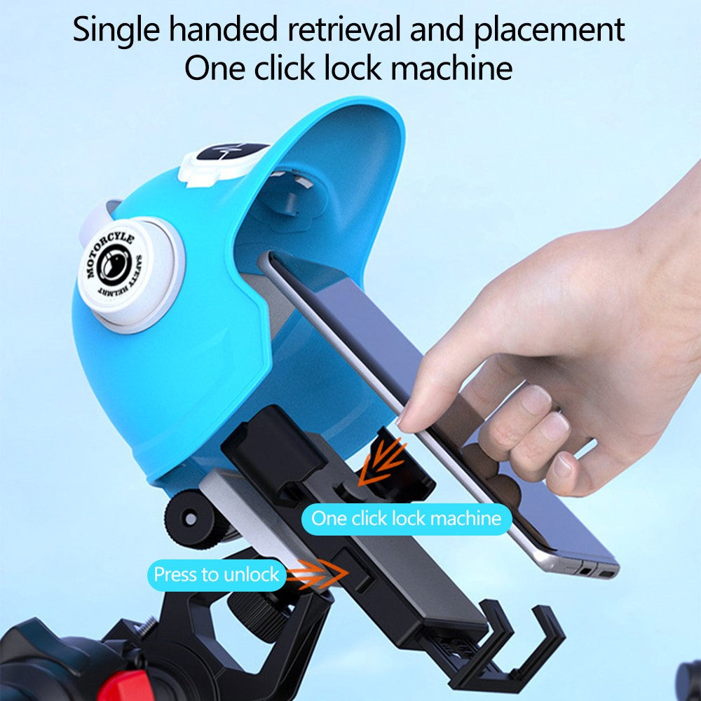 Motorcycle & E-Bike Handlebar Phone Mount – image 4