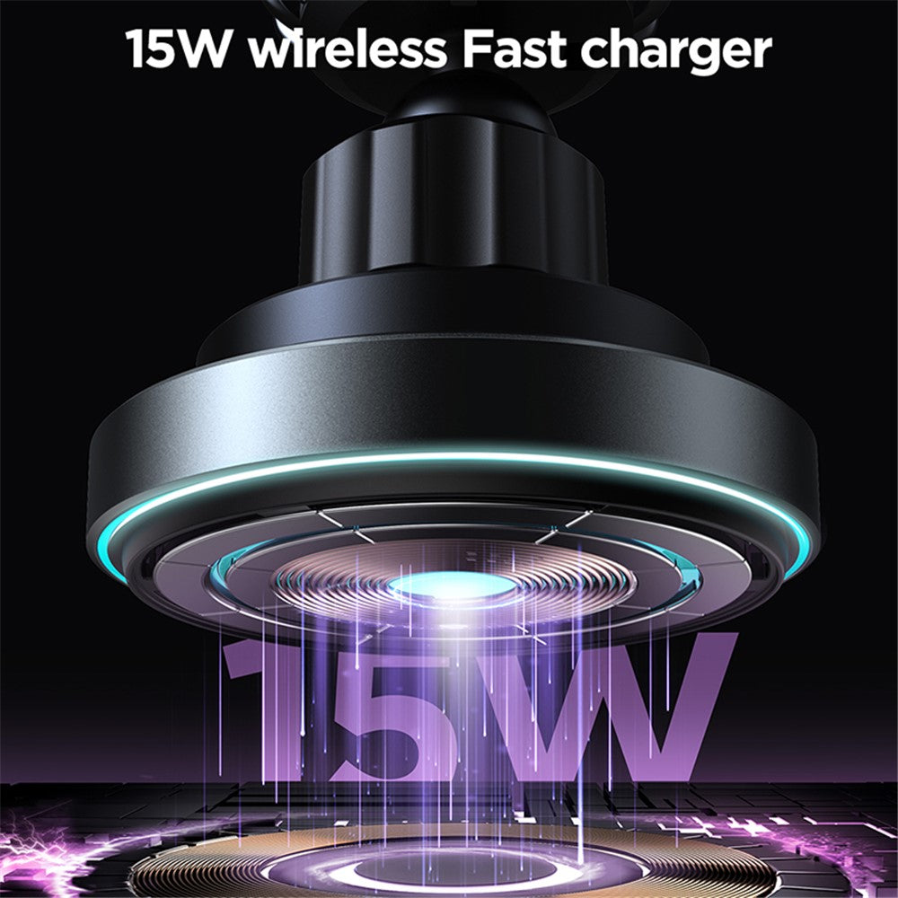 JOYROOM JR-ZS240 Pro 15W Magnetic Wireless Car Charger – image 4
