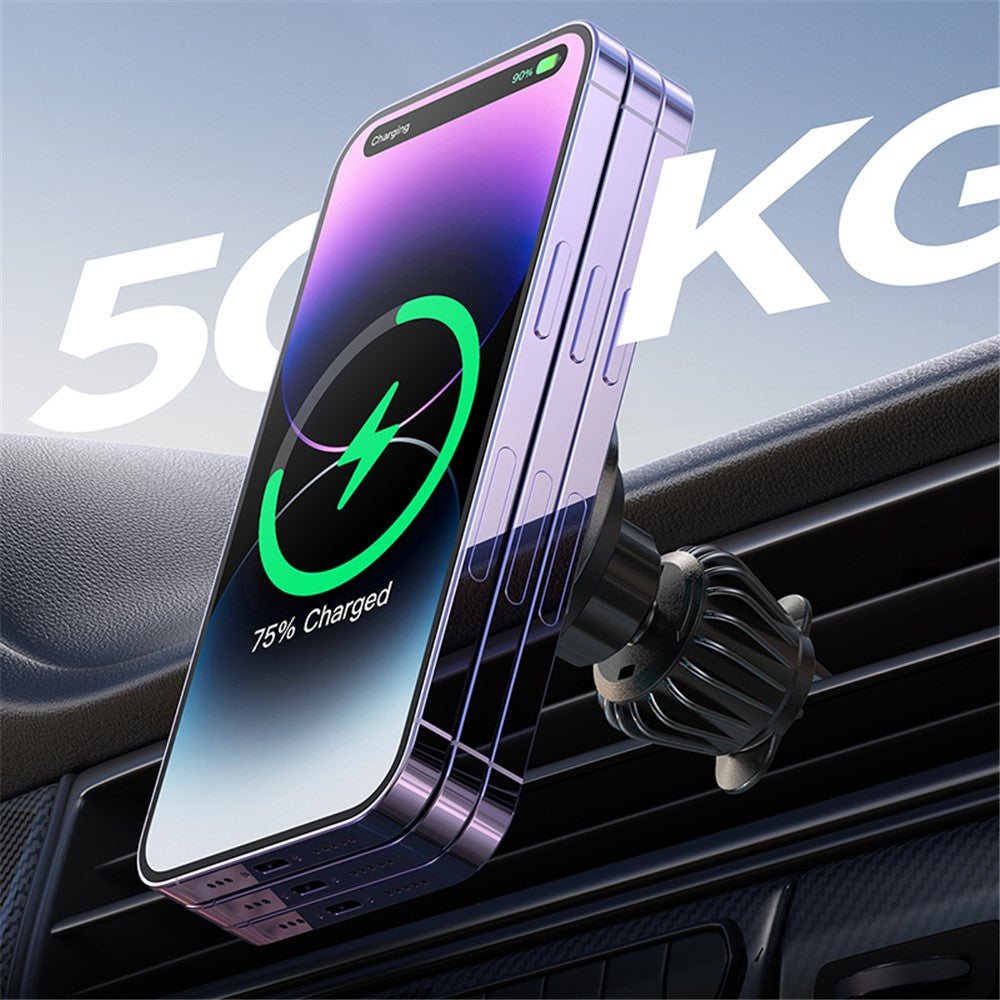 JOYROOM JR-ZS240 Pro 15W Magnetic Wireless Car Charger – image 5