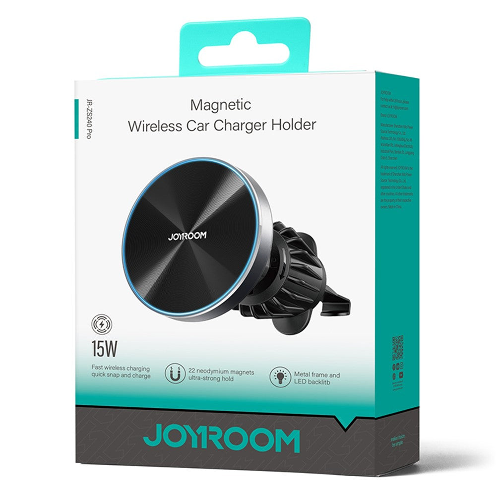 JOYROOM JR-ZS240 Pro 15W Magnetic Wireless Car Charger – image 9
