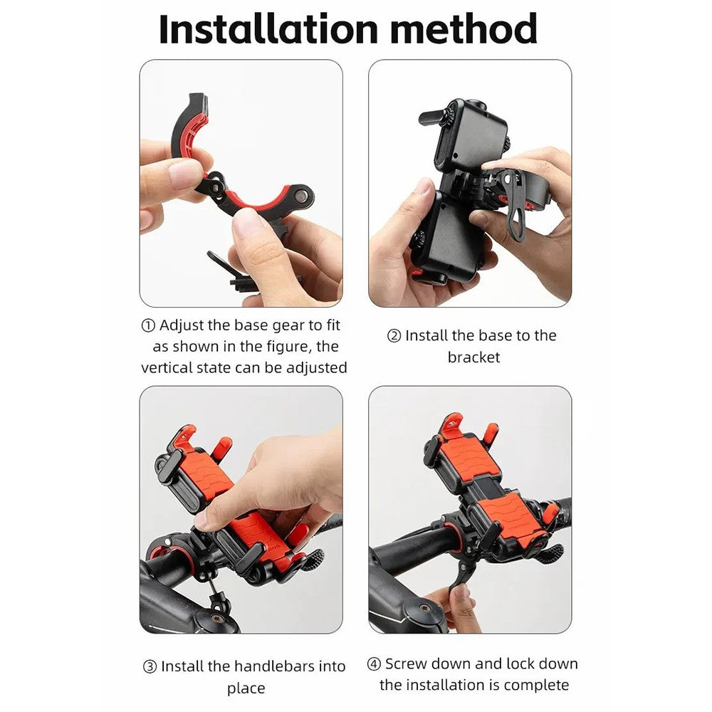 ROCKBROS Six-Claw Bike Phone Mount – image 10