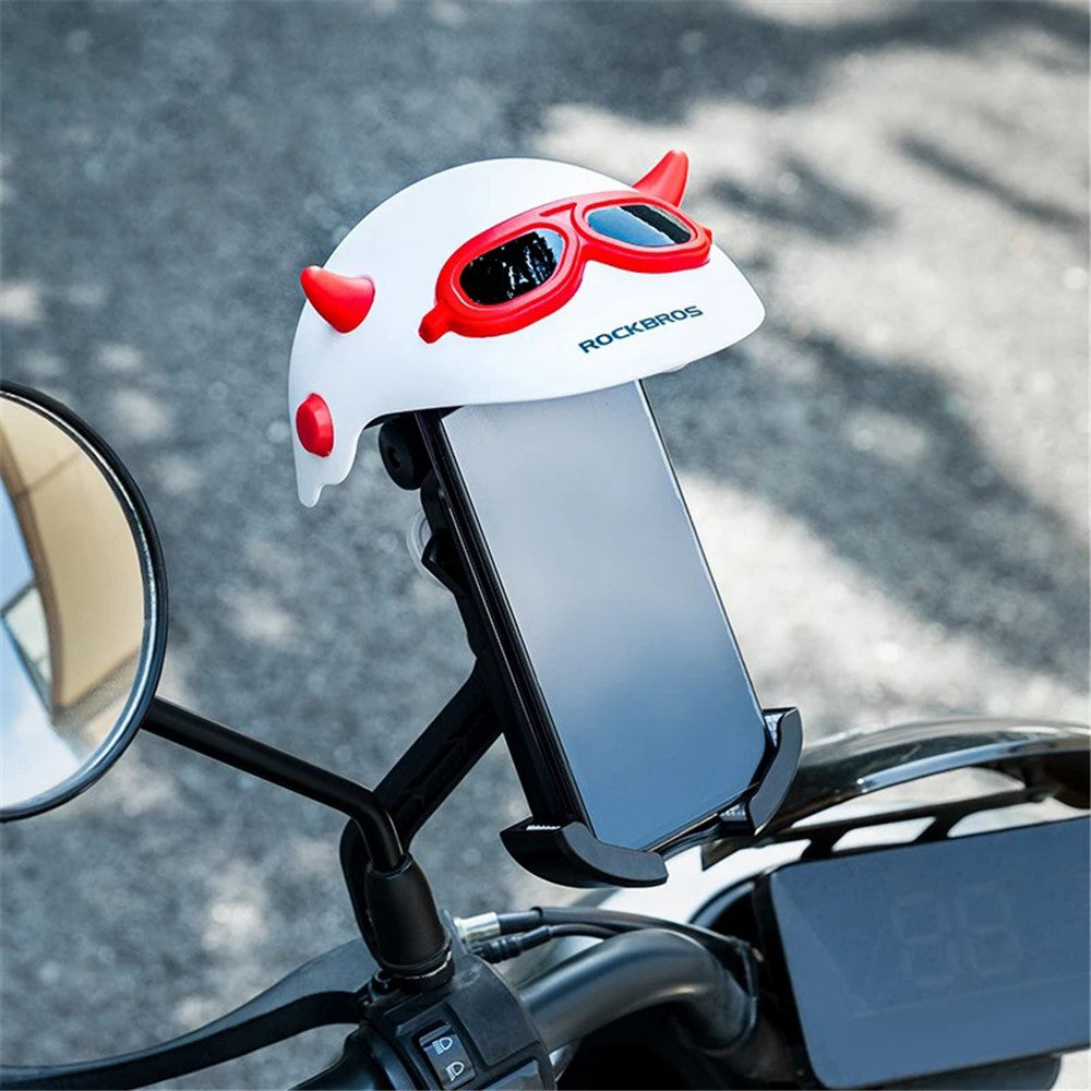ROCKBROS Bike Phone Mount with Sun Cap Shade – image 5