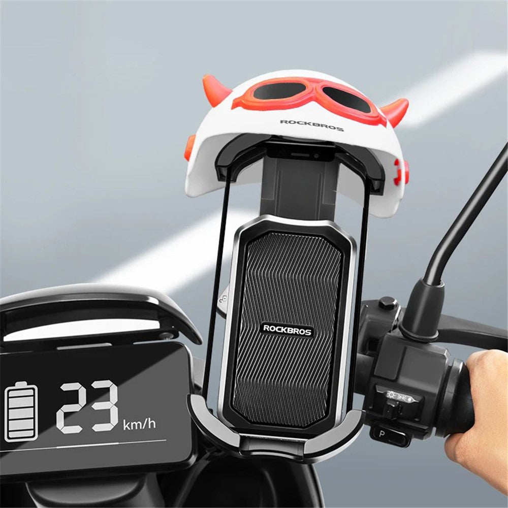 ROCKBROS Bike Phone Mount with Sun Cap Shade – image 6