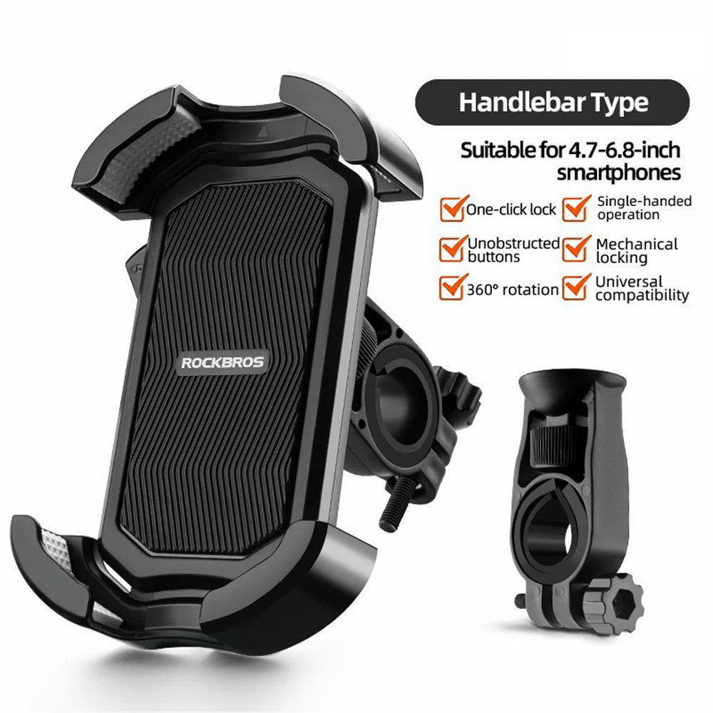 ROCKBROS HW-128 Shockproof Bike & E-Bike Phone Mount – image 2
