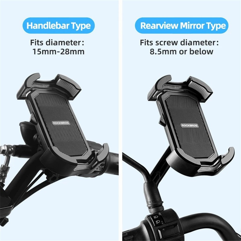 ROCKBROS HW-128 Shockproof Bike & E-Bike Phone Mount – image 3