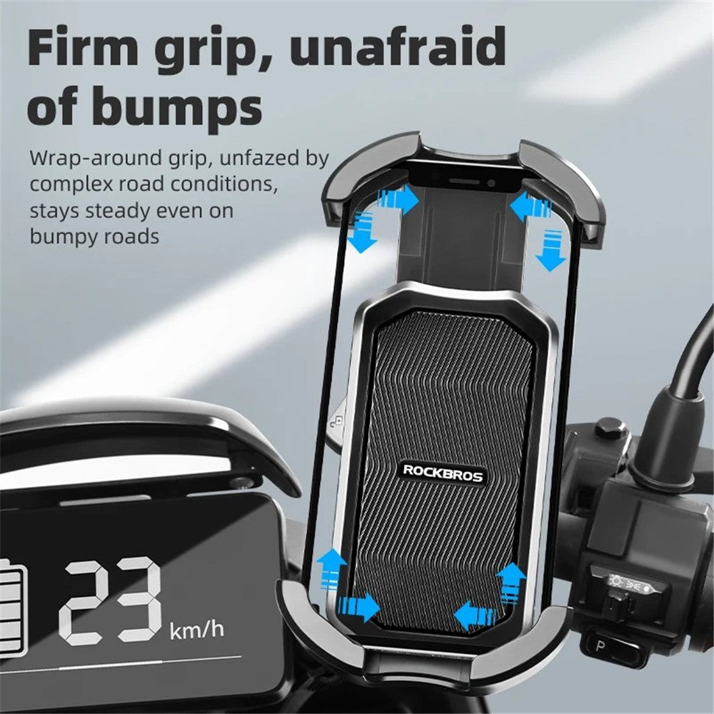 ROCKBROS HW-128 Shockproof Bike & E-Bike Phone Mount – image 5