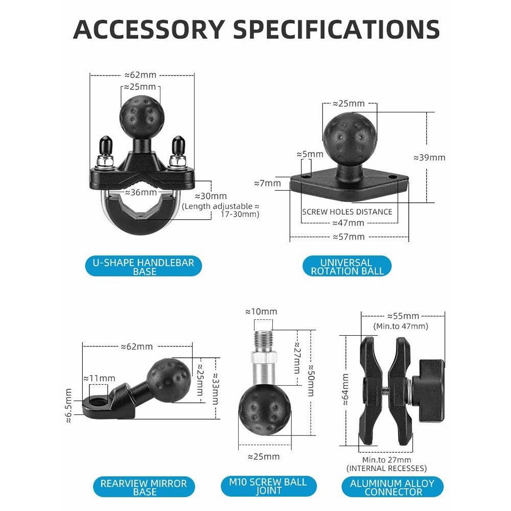 ROCKBROS Shockproof Bike Phone Mount – image 11