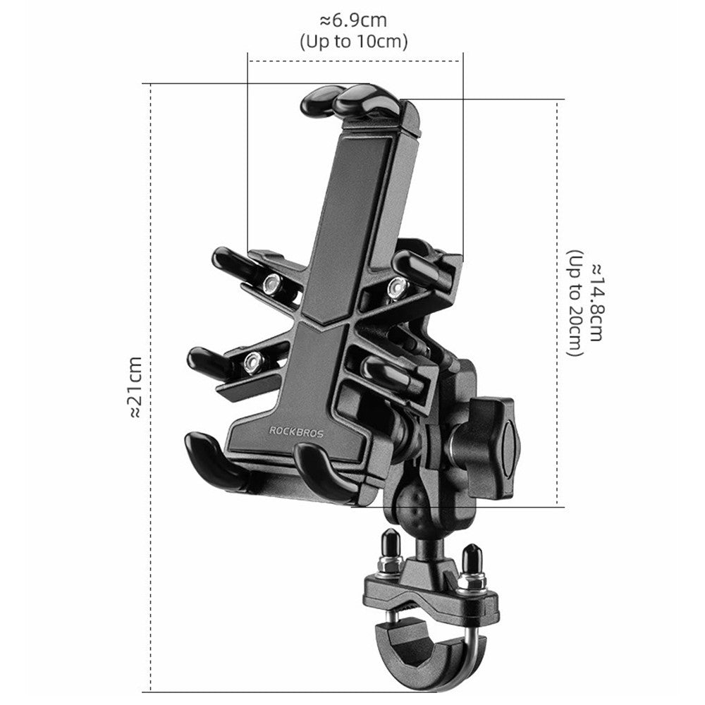 ROCKBROS Shockproof Bike Phone Mount – image 12