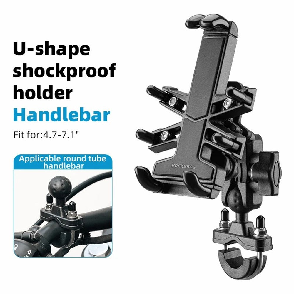 ROCKBROS Shockproof Bike Phone Mount – image 2