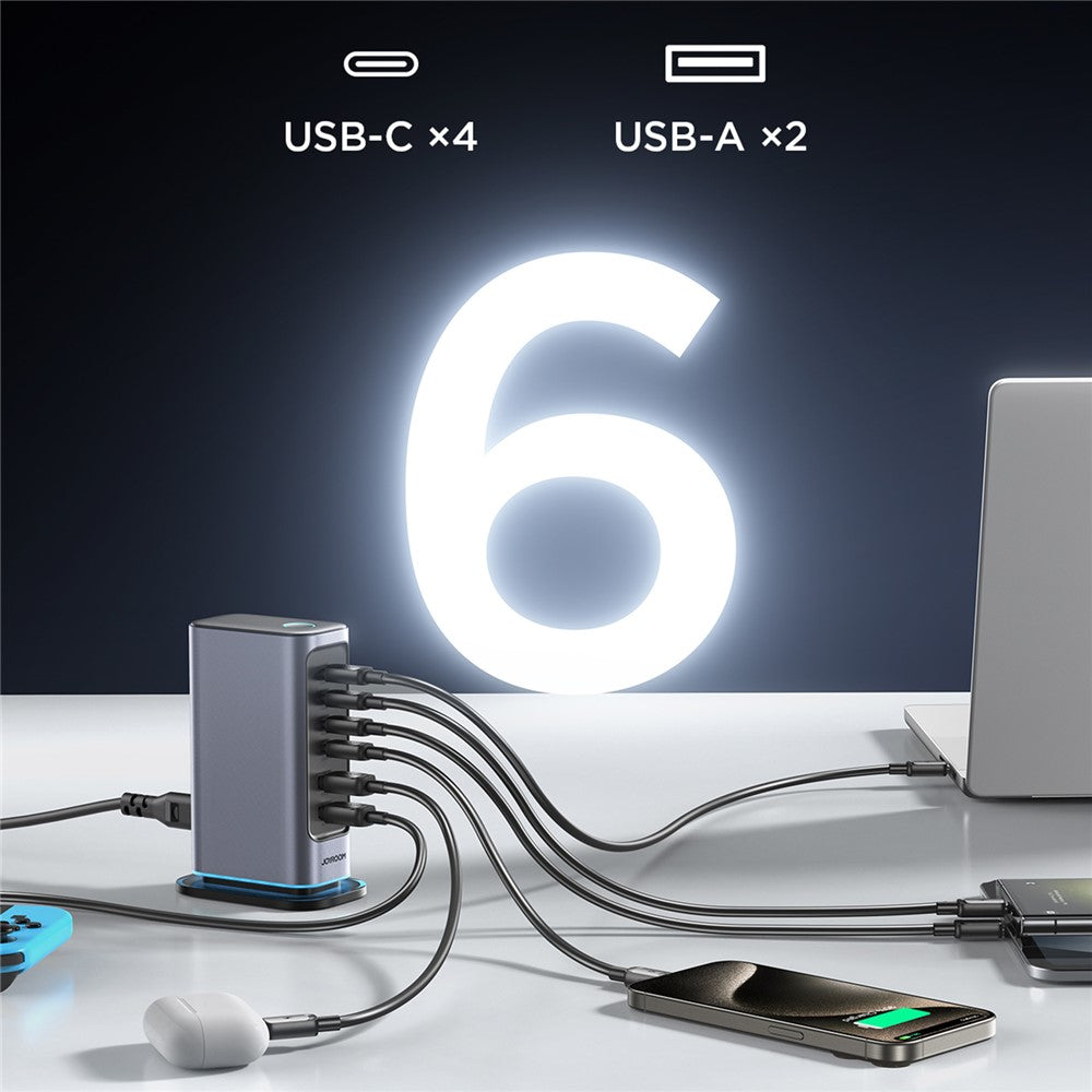 JOYROOM TCM02 65W 6-Port GaN Desktop Charger – image 5