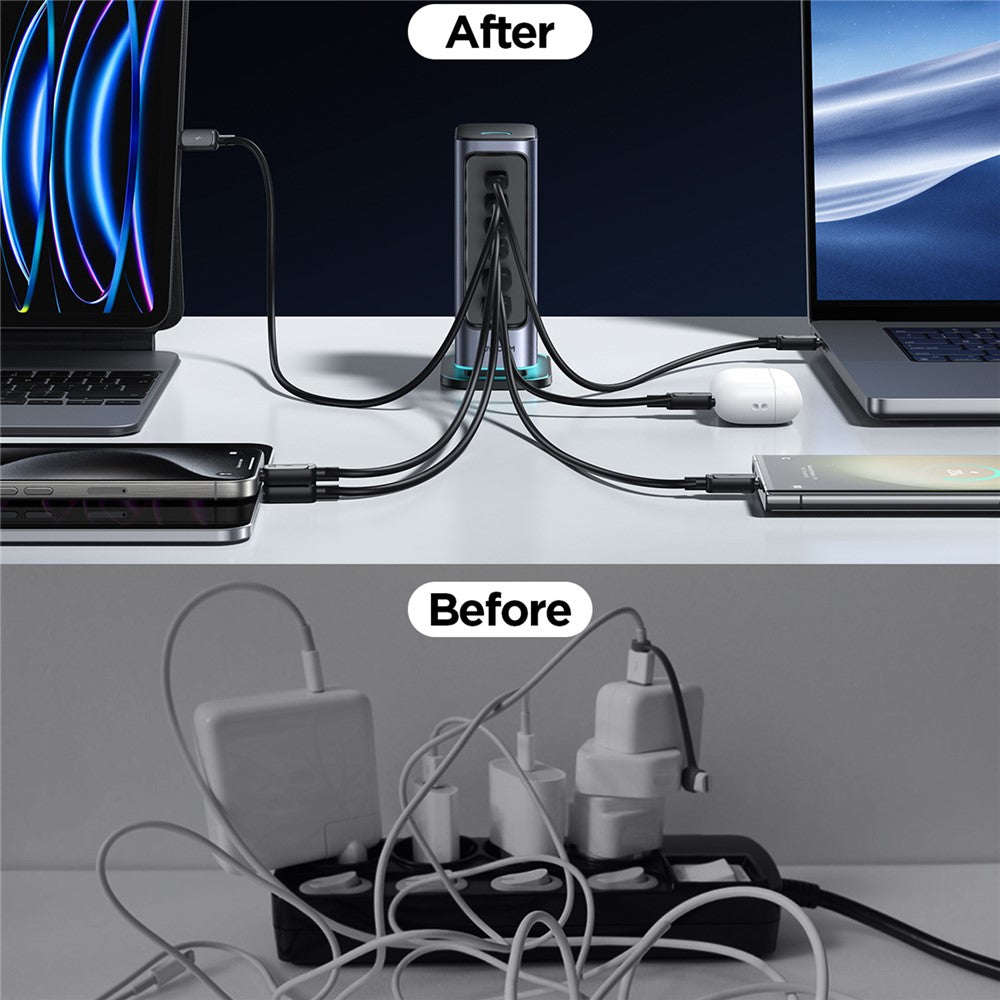 JOYROOM TCM02 65W 6-Port GaN Desktop Charger – image 9