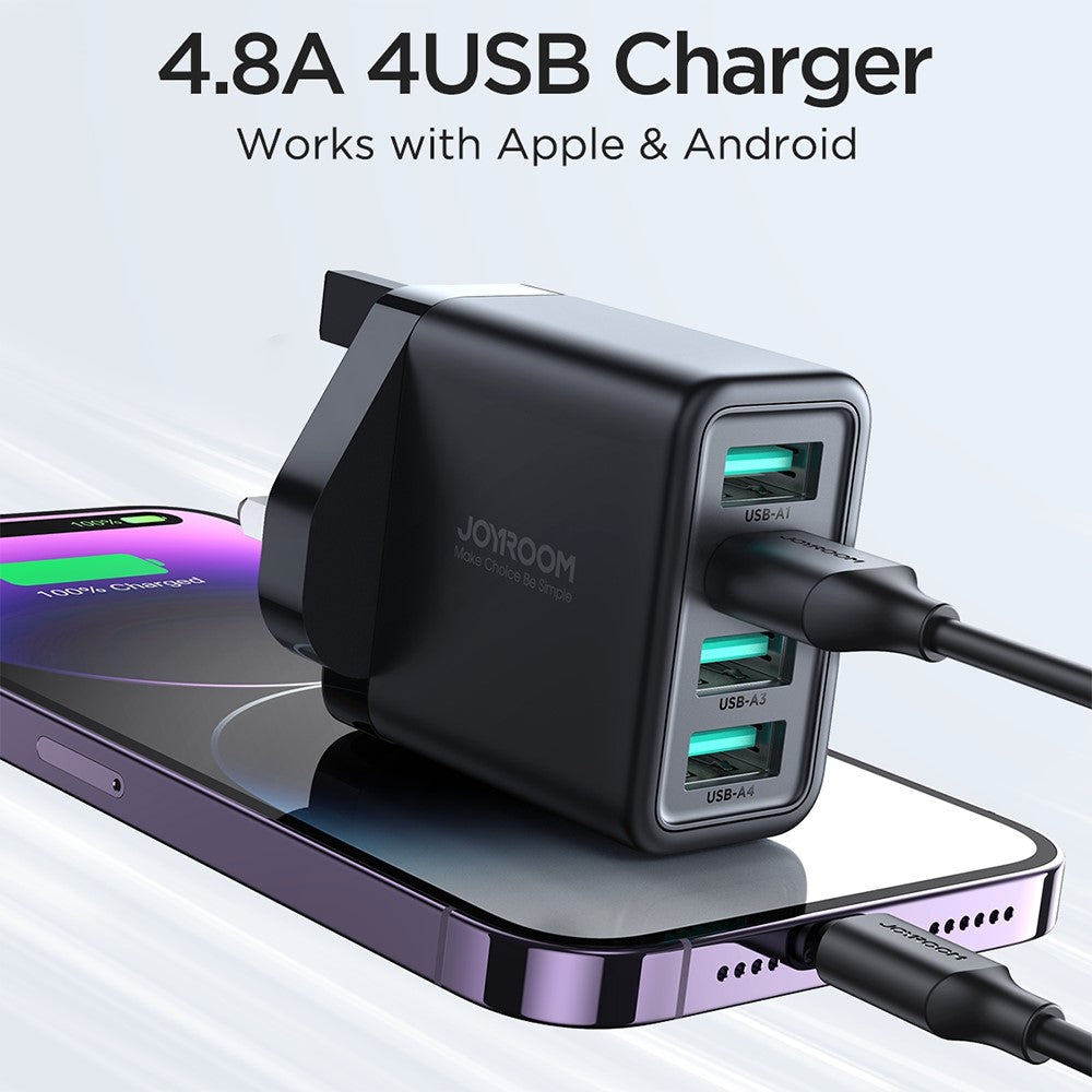 JOYROOM TCN01 4-Port USB Wall Charger – image 3