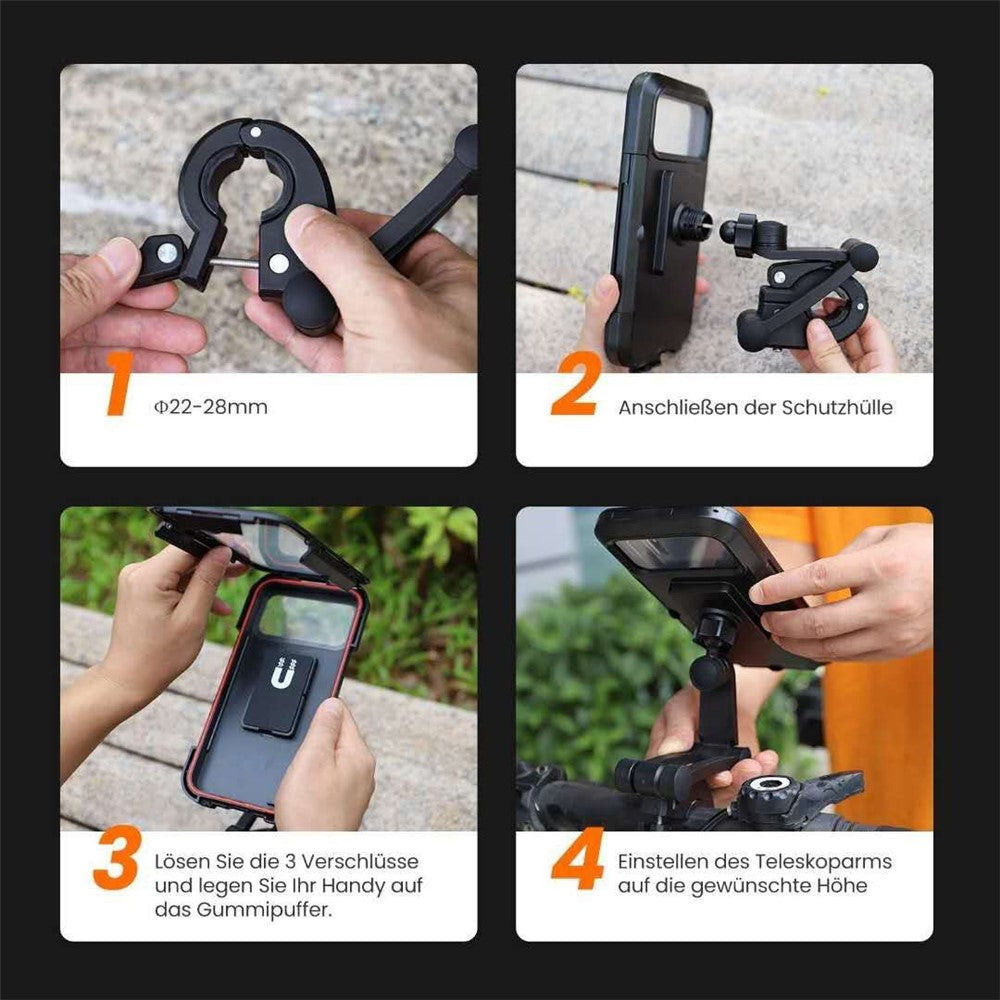 Water-Resistant Touchscreen Phone Case Mount – image 9