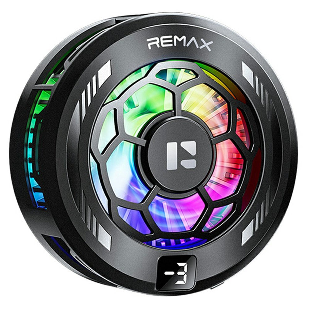 REMAX RT-F13 Magnetic Phone Cooling Fan – 3 Speeds, for Gaming
