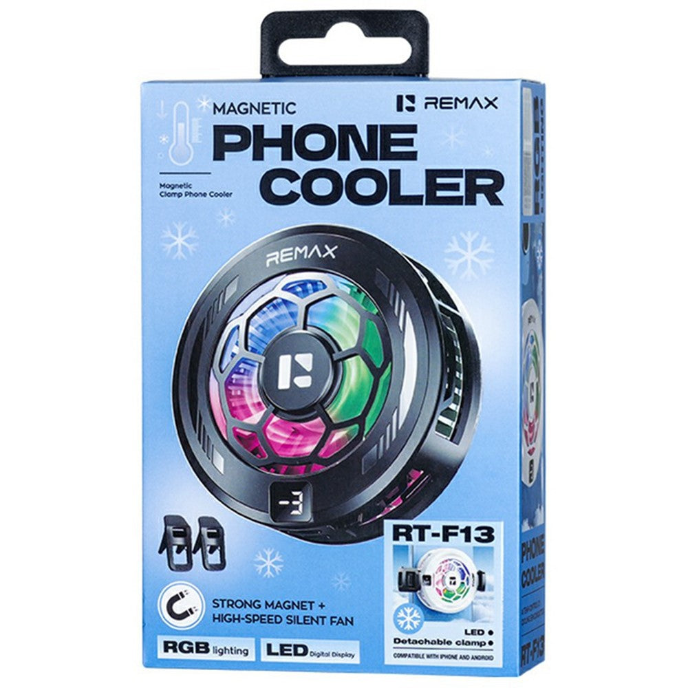 REMAX RT-F13 Magnetic Phone Cooling Fan – image 6
