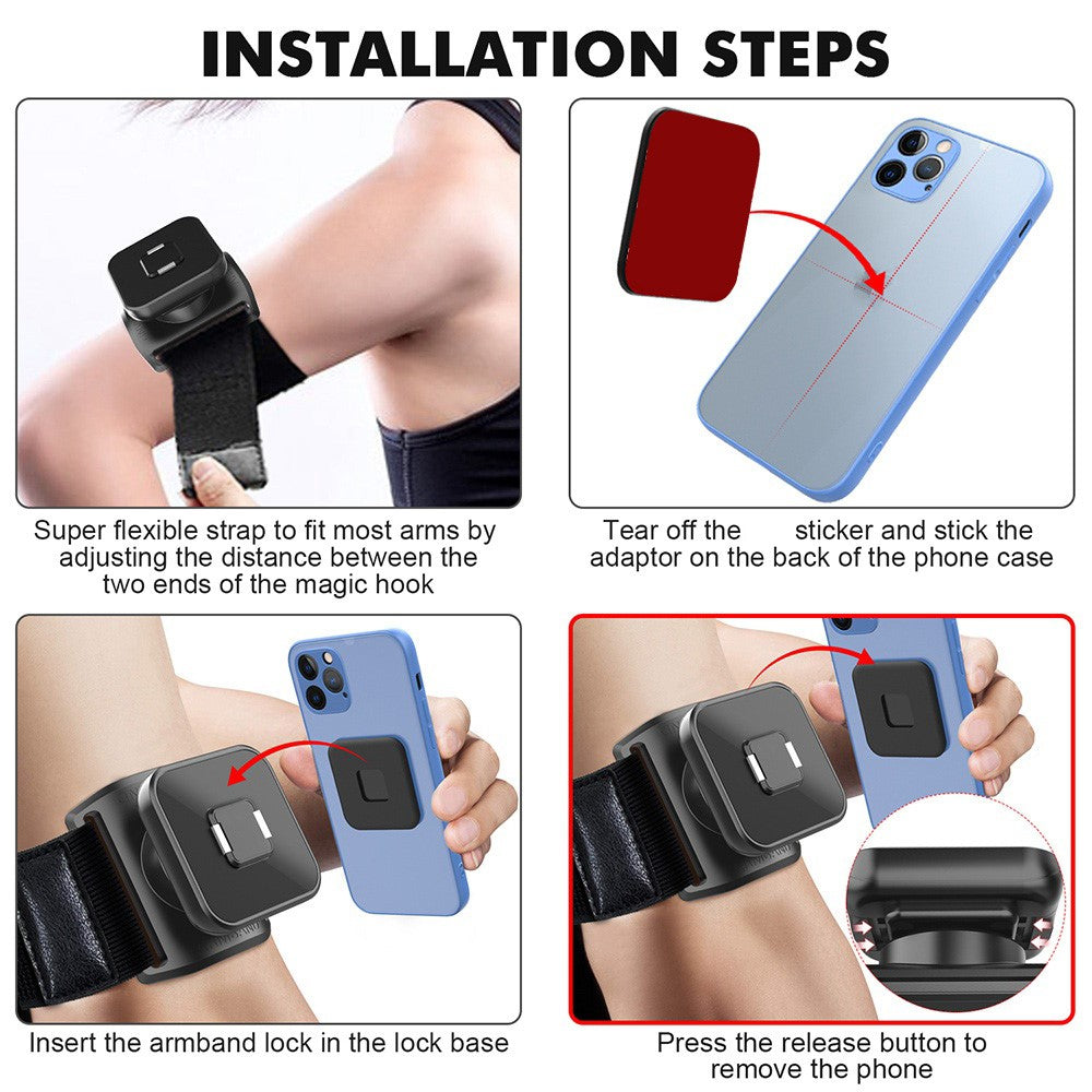 Magnetic Wristband Phone Mount – image 4