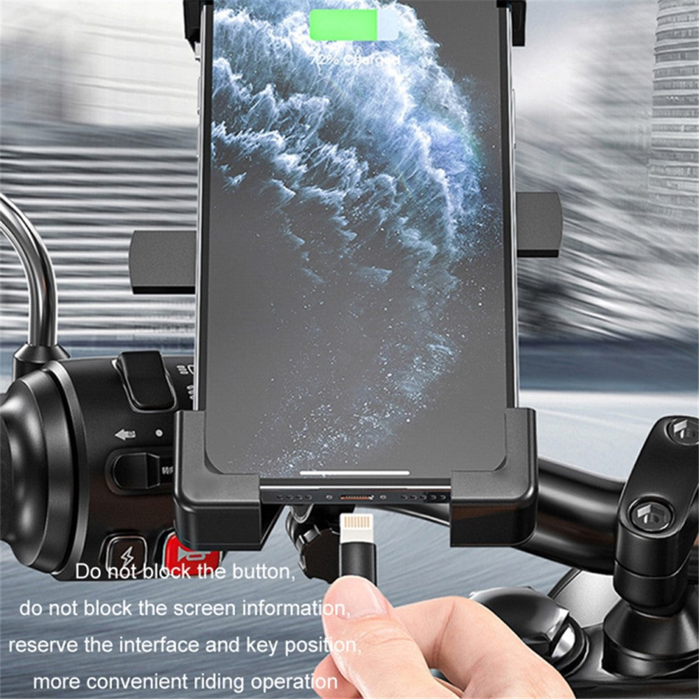 Motorcycle Rearview Mirror Phone Mount – image 3