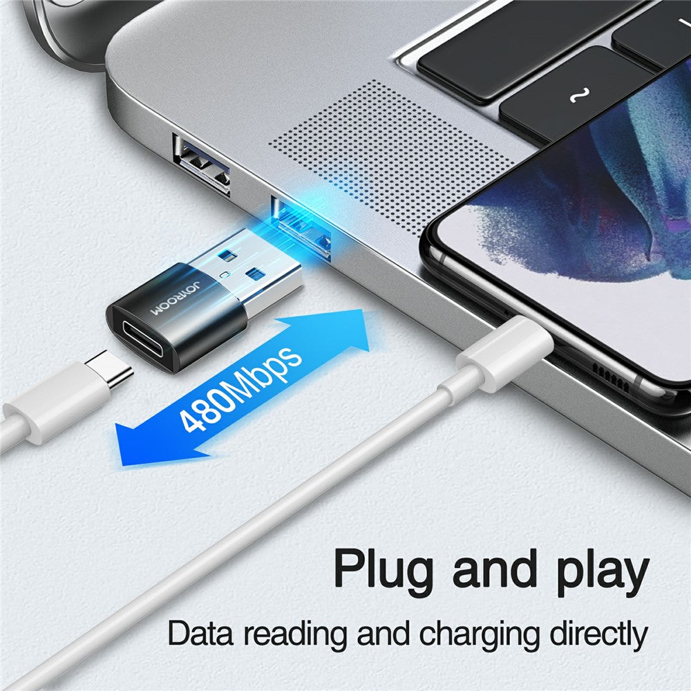 JOYROOM S-H152 USB-A to USB-C OTG Adapter (2 Pack) – image 2