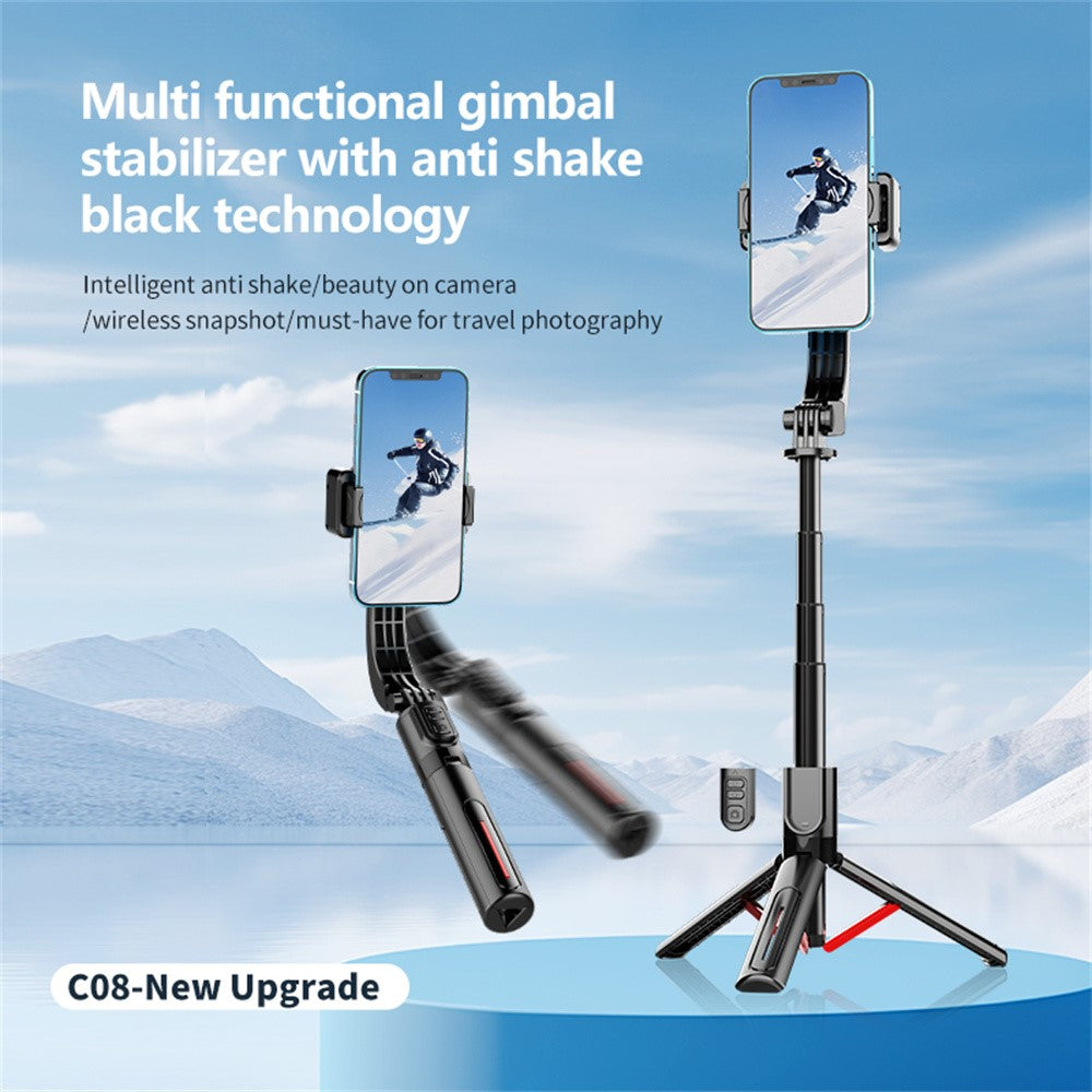 C08 Phone Stabiliser Selfie Stick Tripod – image 9