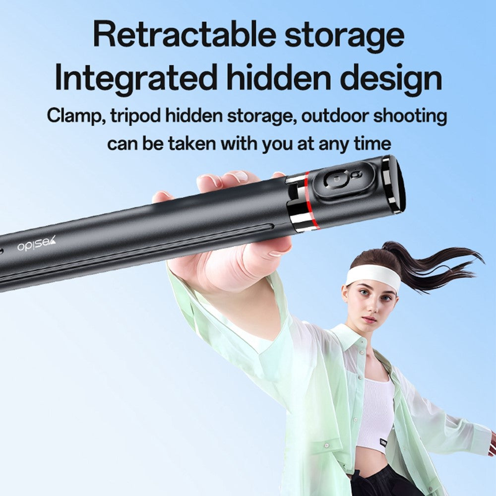 YESIDO SF30 1.7m Selfie Stick Tripod – image 4