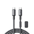 JOYROOM S-A50 USB-C to USB-C Cable with Magnetic Holder – 60W, 1.2m