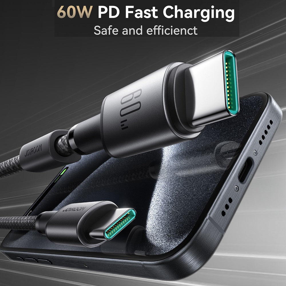 JOYROOM S-A50 USB-C to USB-C Cable with Magnetic Holder – image 3
