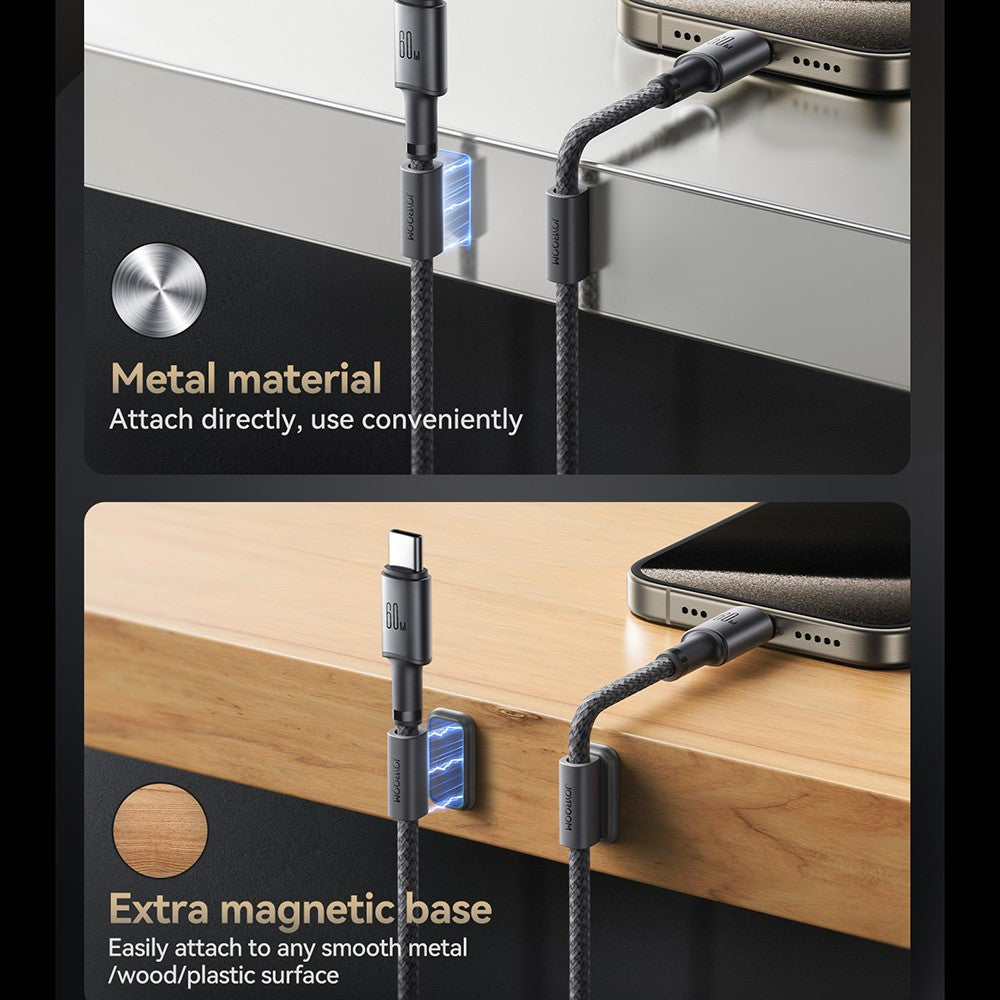 JOYROOM S-A50 USB-C to USB-C Cable with Magnetic Holder – image 4