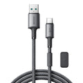 JOYROOM S-A50 USB-A to USB-C Cable with Magnetic Holder – 3A, 1.2m