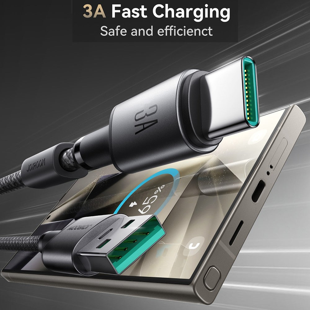 JOYROOM S-A50 USB-A to USB-C Cable with Magnetic Holder – image 3