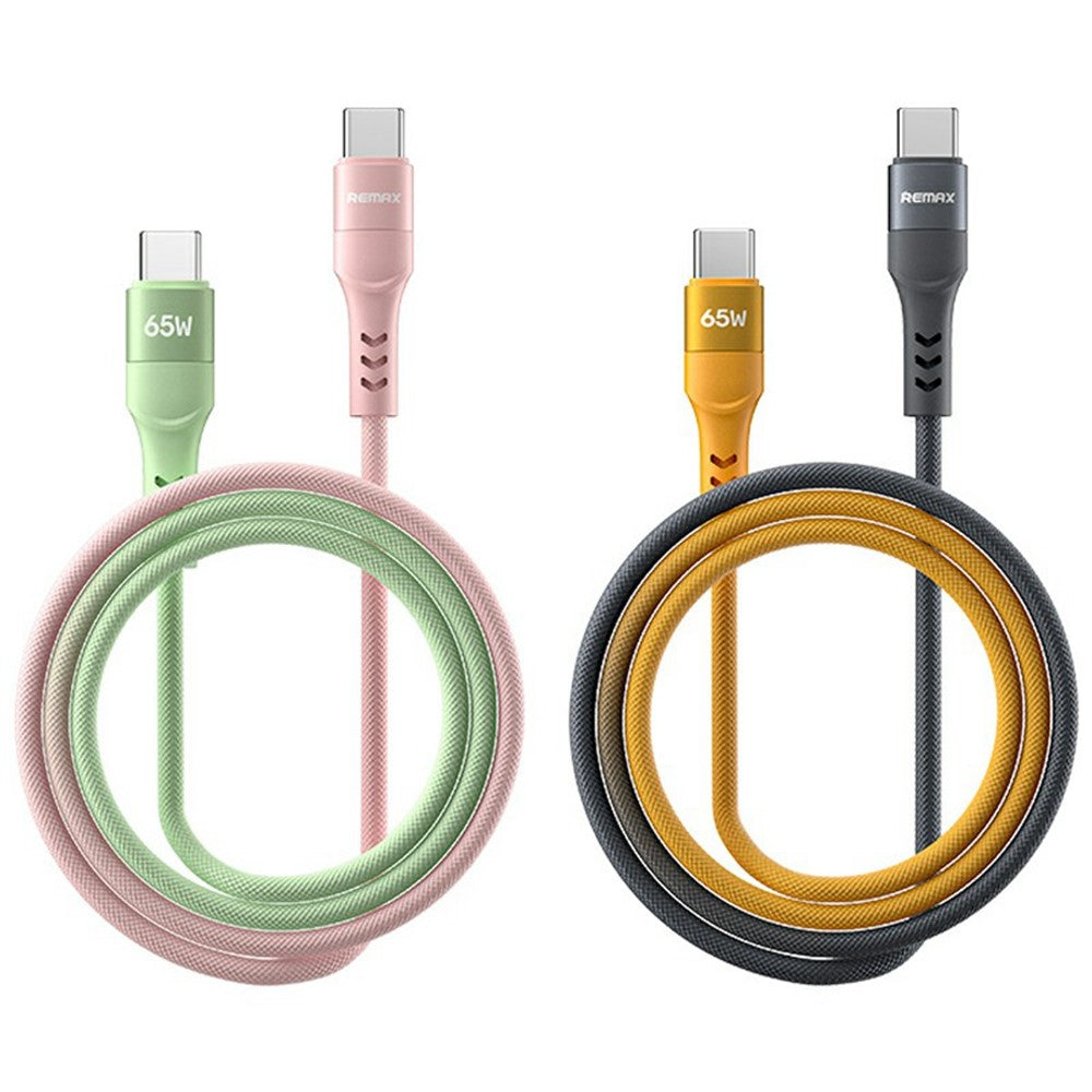 REMAX CB16 Braided USB-C to USB-C Cable – image 2