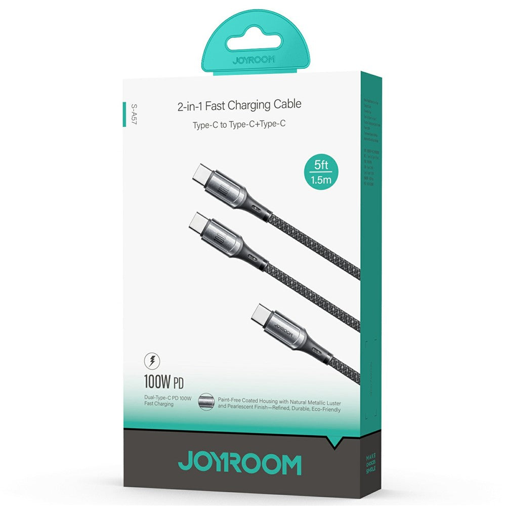 JOYROOM S-A57 USB-C to Dual USB-C Cable – image 8