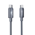 REMAX CB58 Braided USB-C to USB-C Cable – 240W, LED Indicator, 1.2m