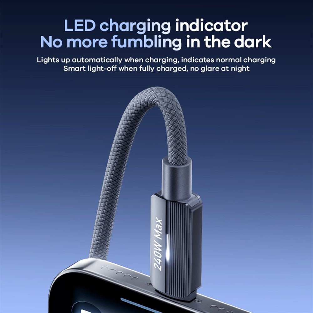 REMAX CB58 Braided USB-C to USB-C Cable – image 4