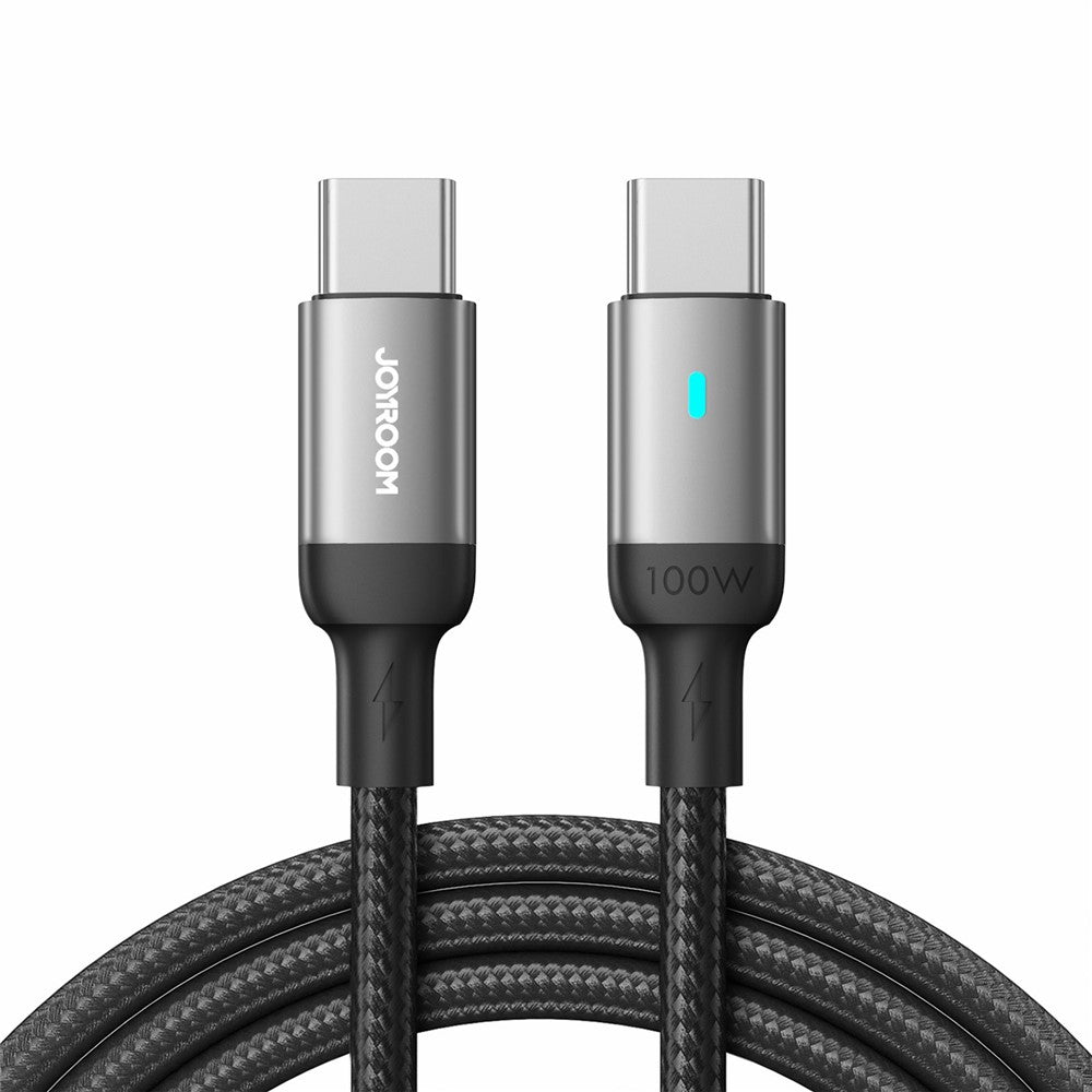 JOYROOM S-CC100A10 Braided USB-C to USB-C Cable – 100W, 1.2m